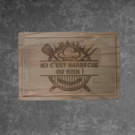 Planche à découper en hêtre personnalisé
