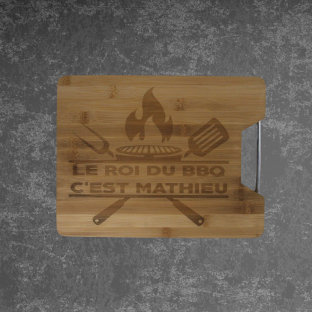 Planche à découper en bambou personnalisé